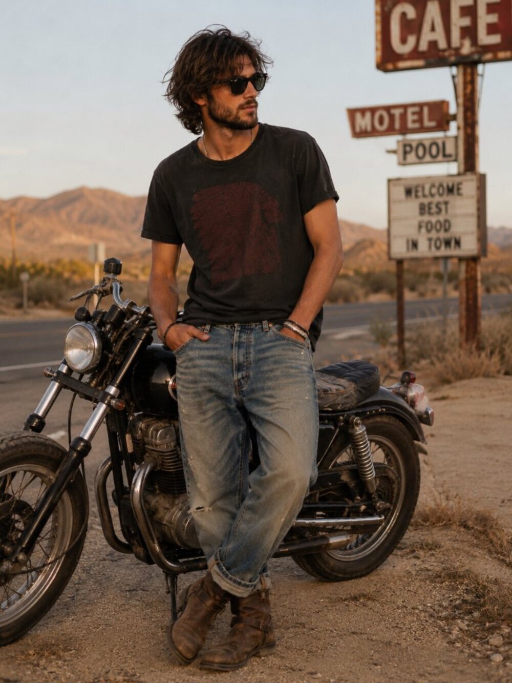 Denim & Supply Ralph Lauren chief head tee